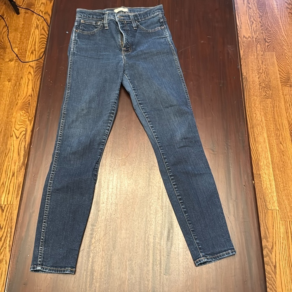 Madewell 10” High-Rise skinny women’s jeans size 27